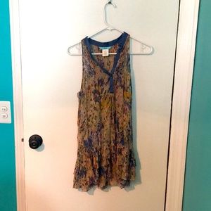 🍀GUESS SILK Sleeveless gauzy top